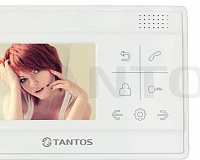 Комплект аналогового видеодомофона Tantos LILU Kit (Видеодомофон + вызывная панель)