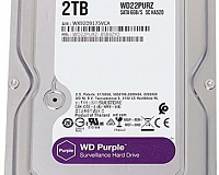 Жесткий диск 2TB Western Digital WD22PURZ для видеонаблюдения